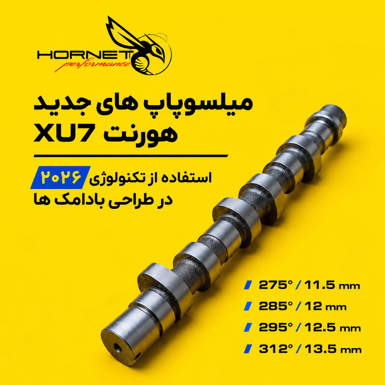 میلسوپاپهای جدید هورنت میلسوپاپهای جدید هورنت